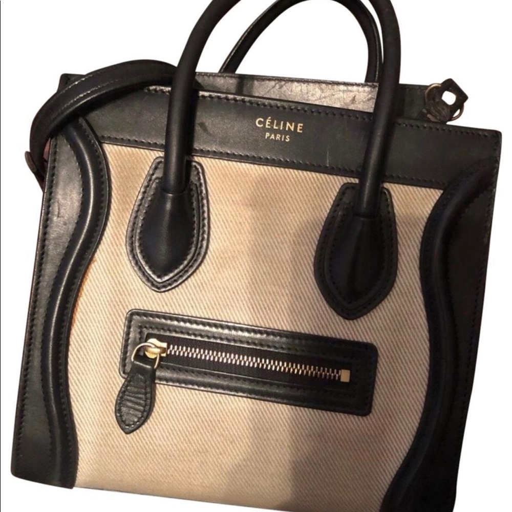 SOLD Celine Tricolor Nano Crossbody Bag